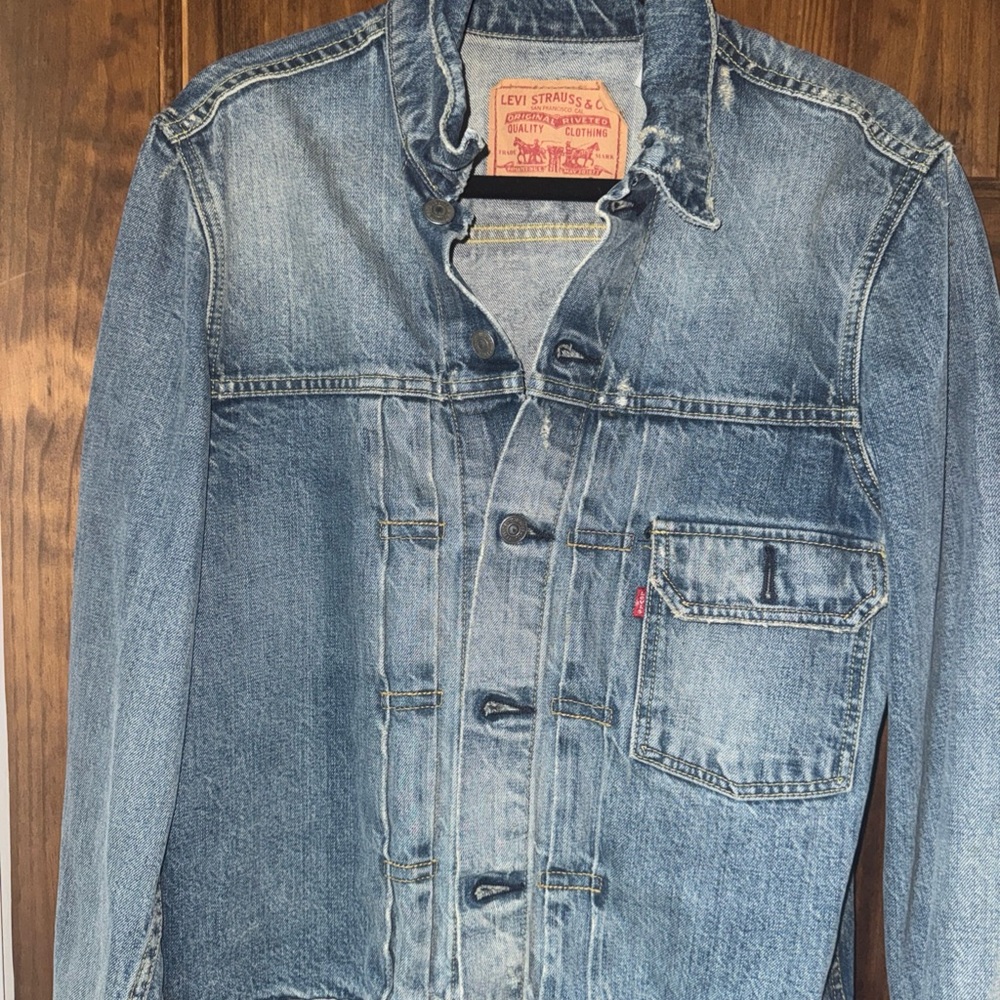 Levi's Light Blue Washed Denim Jacket